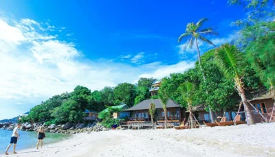 Deluxe Bungalow with Sea View — Koh Tao Beach Club